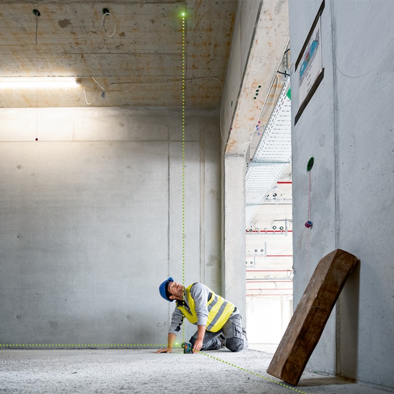NIVEL LASER VERDE DE 5 PUNTOS BOSCH GPL 5 G PROFESSIONAL