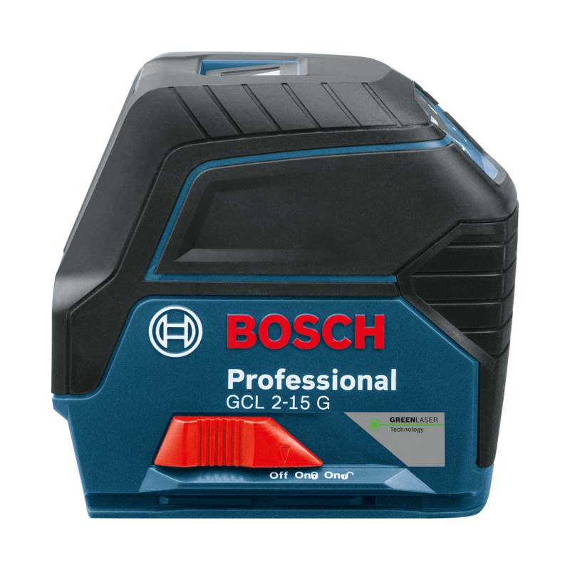 NIVEL LASER COMBINADO 2 LINEAS Y PLOMADA BOSCH GCL 2-15 G