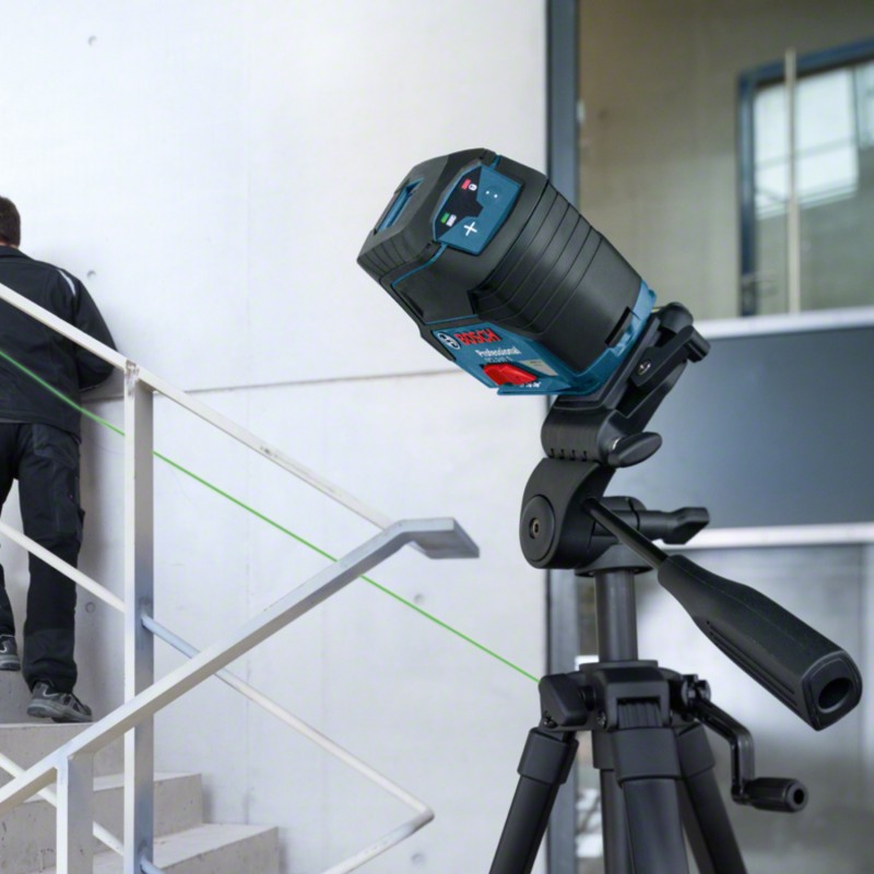 NIVEL LASER COMBINADO 2 LINEAS Y PLOMADA BOSCH GCL 2-15 G