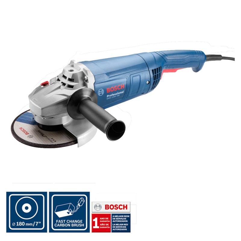 PULIDORA BOSCH VULCANO 180MM GWS 2200-180