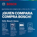 BATERIA RECARGABLE PARA MEDIDOR 3.7V 1.0Ah BOSCH 1608M00C43