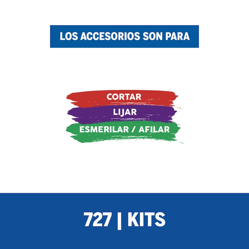 MICRO KIT DE LIJADO Y PULIDO 31 PZS DREMEL 26150727AB