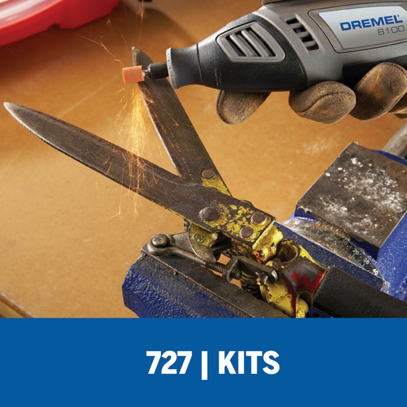 MICRO KIT DE LIJADO Y PULIDO 31 PZS DREMEL 26150727AB
