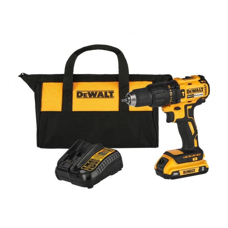 TALADRO PERCUTOR 1/2 20V BATERIA CARGA DEWALT DCD7781D1-B3