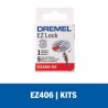 KIT ADAPTADOR+ 5 DISCOS CORTE DE METAL DREMEL 2615E406AD