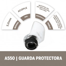 GUARDA PROTECTORA DREMEL 2615A550AB