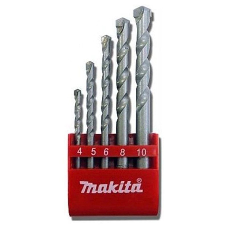 BROCAS PARA MURO MAKITA JUEGO X 5 UDS. D03894