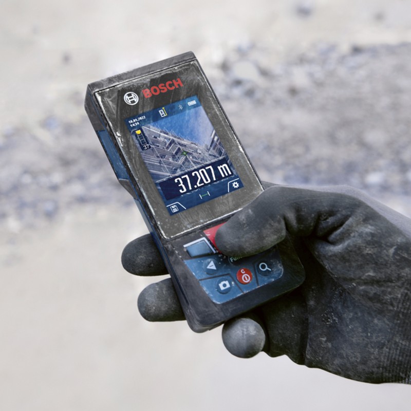 MEDIDOR LASER ALCANCE 150M CON BLUETOOTH BOSCH GLM 150-27 C
