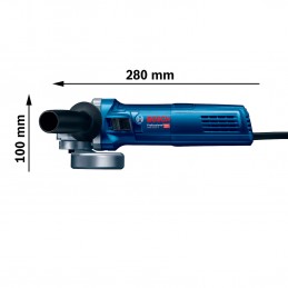 PULIDORA BOSCH DE 4-1/2 900W VELOCIDAD VARIABLE GWS 9-125S