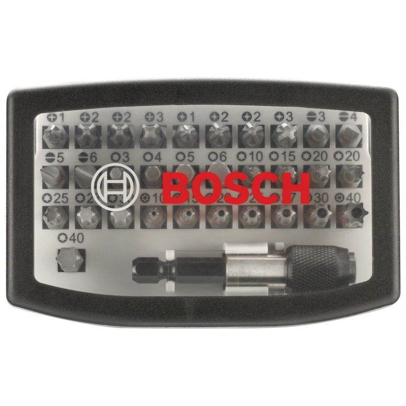 SET DE PUNTAS PARA ATORNILLAR 32 UDS PH PZ BOSCH 2607017319