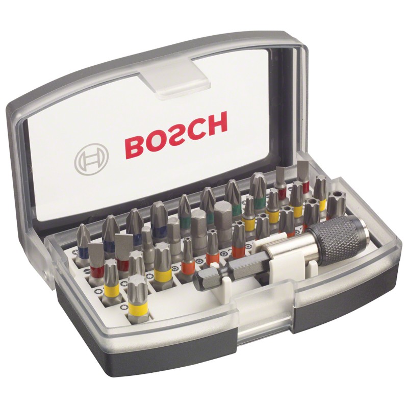 SET DE PUNTAS PARA ATORNILLAR 32 UDS PH PZ BOSCH 2607017319