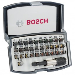 SET DE PUNTAS PARA ATORNILLAR 32 UDS PH PZ BOSCH 2607017319