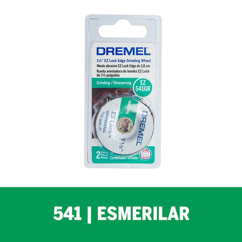 DISCO ABRASIVO DE OXIDO ALUMINIO 541 7/8 DREMEL 2615000541