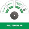 DISCO ABRASIVO DE OXIDO ALUMINIO 541 7/8 DREMEL 2615000541