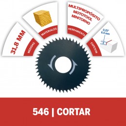 DISCOS DE CORTE PARA SIERRA  1-1/4PULG DREMEL 26150546AA