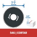 DISCOS DE CORTE PARA SIERRA  1-1/4PULG DREMEL 26150546AA