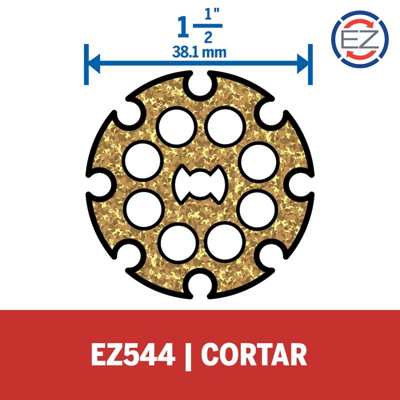 DISCO DE CORTE DE CARBURO EASY LOCK 38mm DREMEL 2615E544AA