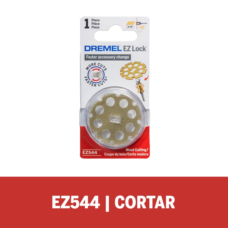 DISCO DE CORTE DE CARBURO EASY LOCK 38mm DREMEL 2615E544AA