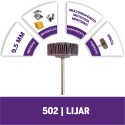 FLAP P/MOTOTOOL DREMEL 3/8 GRANO 80  - 2615000502