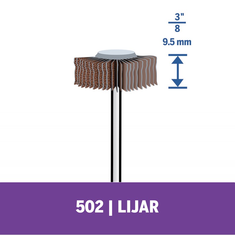 FLAP P/MOTOTOOL DREMEL 3/8 GRANO 80  - 2615000502