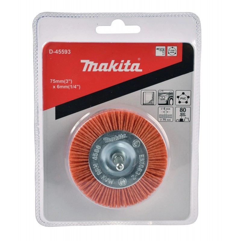 GRATA ANGULAR NYLON P/TALADRO ZANCO G80 MAKITA D45593