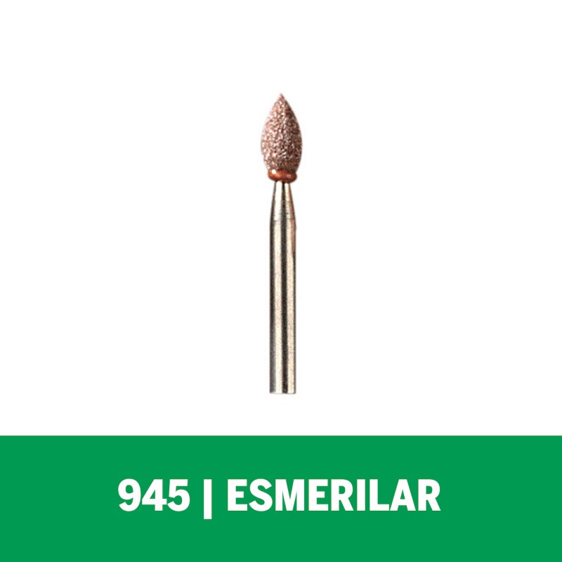 PUNTA OXIDO ALUMINIO 3/16 FORMA GOTA DREMEL 2615000945