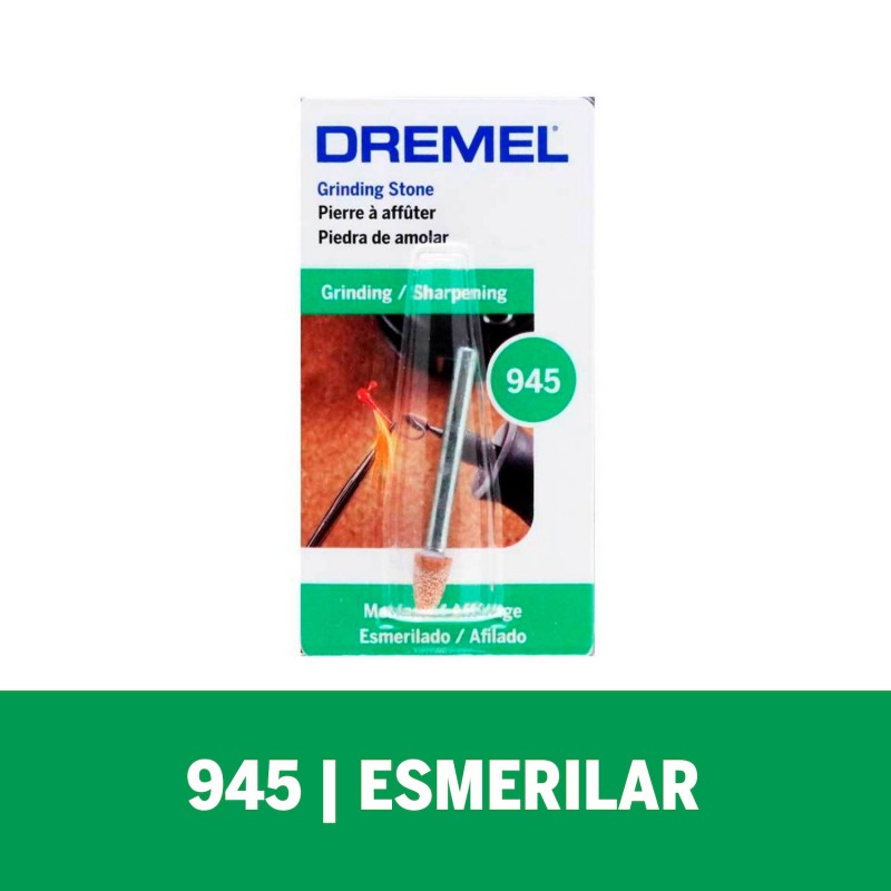 PUNTA OXIDO ALUMINIO 3/16 FORMA GOTA DREMEL 2615000945