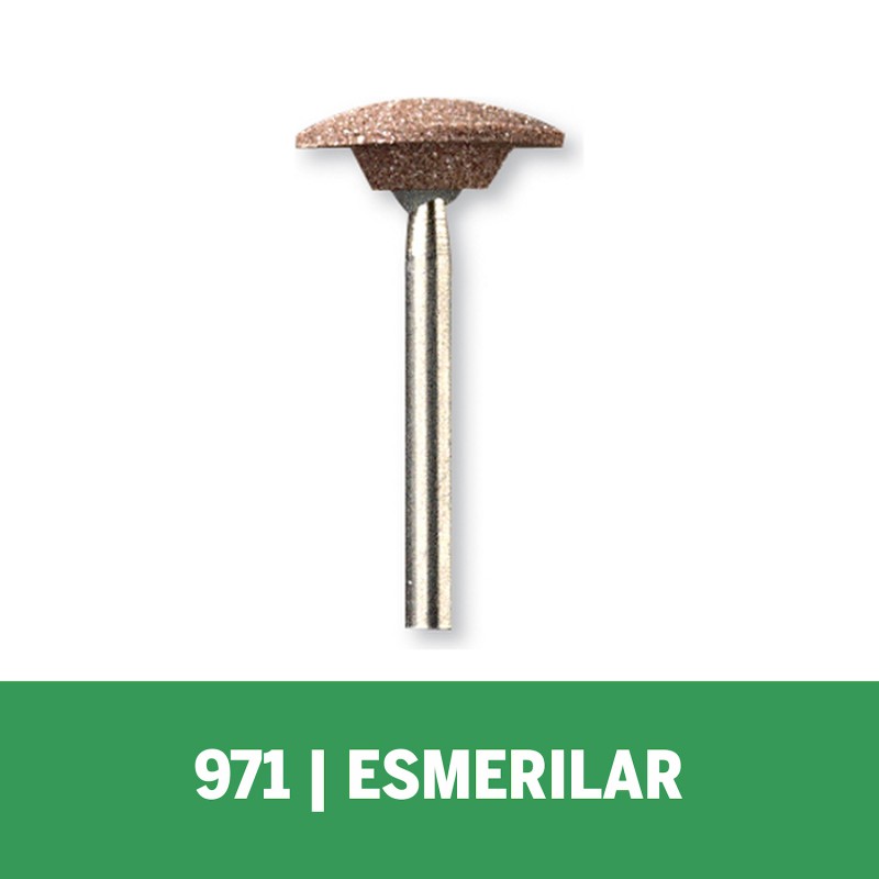 PIEDRA OXI ALUMINIO 5/8PULG Curva - DREMEL 2615000971