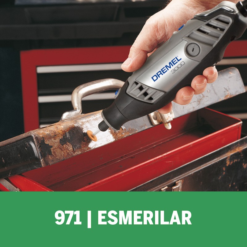 PIEDRA OXI ALUMINIO 5/8PULG Curva - DREMEL 2615000971
