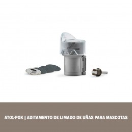 ADITAMENTO DE LIMADO DE UÑAS MASCOTAS DREMEL AT02 PGK