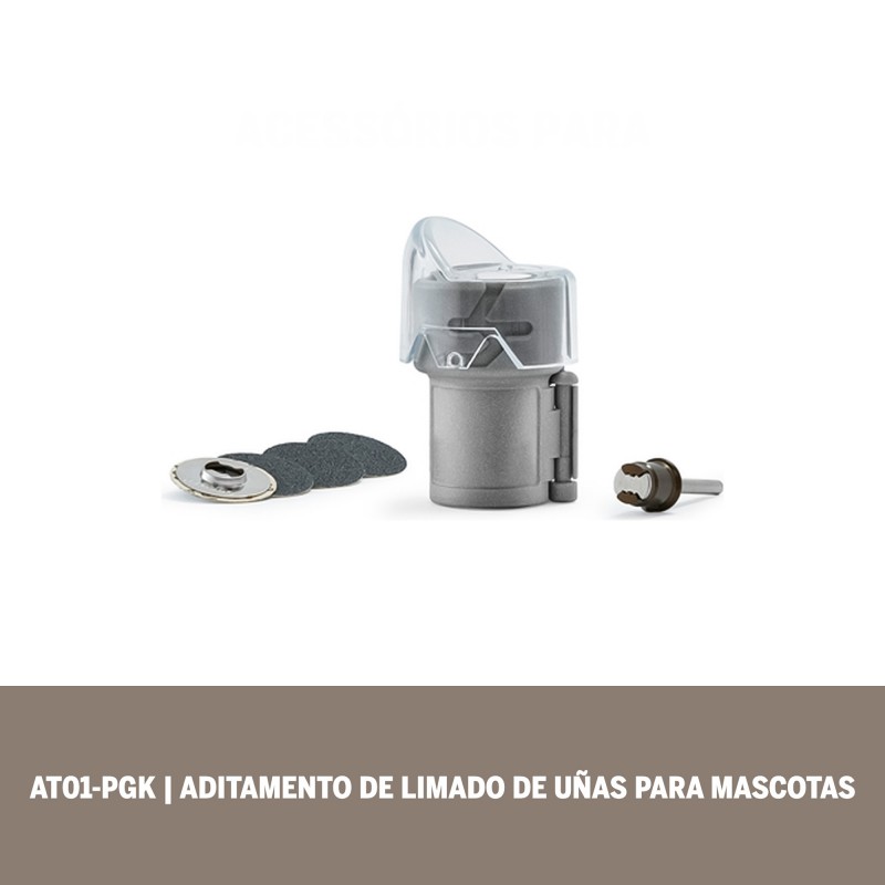 ADITAMENTO DE LIMADO DE UÑAS MASCOTAS DREMEL AT02 PGK