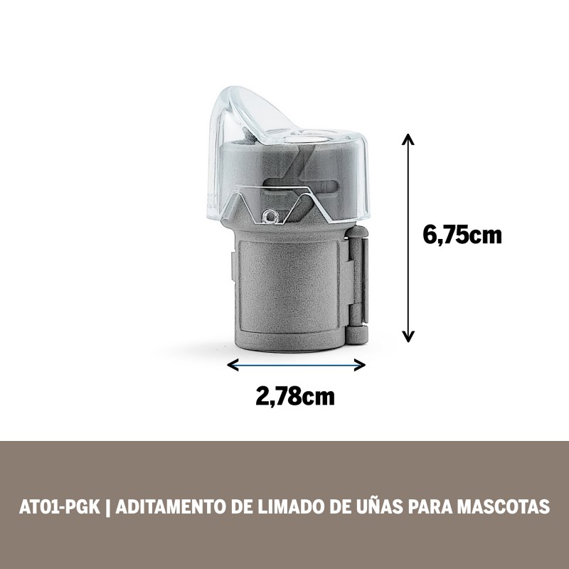 ADITAMENTO DE LIMADO DE UÑAS MASCOTAS DREMEL AT02 PGK