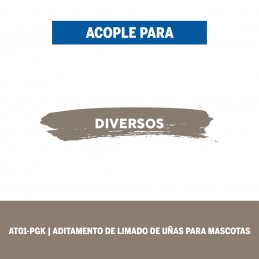 ADITAMENTO DE LIMADO DE UÑAS MASCOTAS DREMEL AT02 PGK