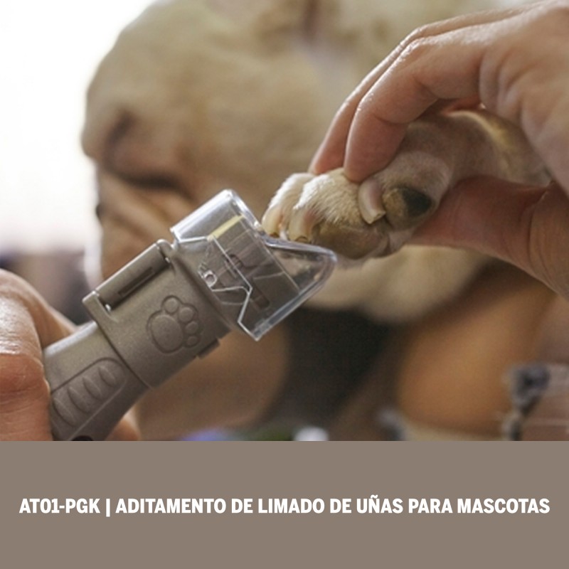 ADITAMENTO DE LIMADO DE UÑAS MASCOTAS DREMEL AT02 PGK