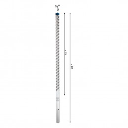 BROCA MARTILLO SDS Max-8X 3/4x16x20 EXPERT BOSCH 2608901356