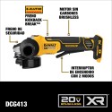 COMBO TALADRO PERCU 13MM + PULIDORA 115MM DEWALT DCK248P1-B3