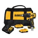 KIT TALADRO PERCUTOR 1/2 2 BATERIAS 2AH DEWALT DCD709D2-B3