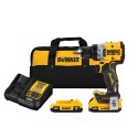 KIT TALADRO ATORNILLADOR COMPACTO 20V DEWALT DCD800D2-B3