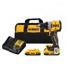 KIT TALADRO ATORNILLADOR COMPACTO 20V DEWALT DCD800D2-B3