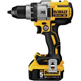 TALADRO ATORNILLADOR 20V MAX + 2 BAT 5AH DEWALT DCD991P2