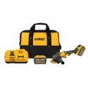 MINIPULIDORA 4 1/2 BL 60V MAX 2 BATERIAS DEWALT DCG418X2