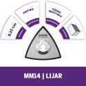 BASE UNIVERSAL PARA LIJAS MULTIMAX MM14 DREMEL 2615M014AC