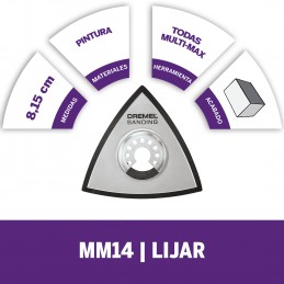 BASE UNIVERSAL PARA LIJAS MULTIMAX MM14 DREMEL 2615M014AC