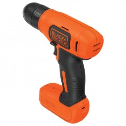 KIT TALADRO DE ROTACION 8V 43 PZS BLACK & DECKER BDCD8HDPK
