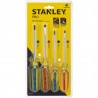 JUEGO DE 4 DESTORNILLADORES PRO STANLEY 69169