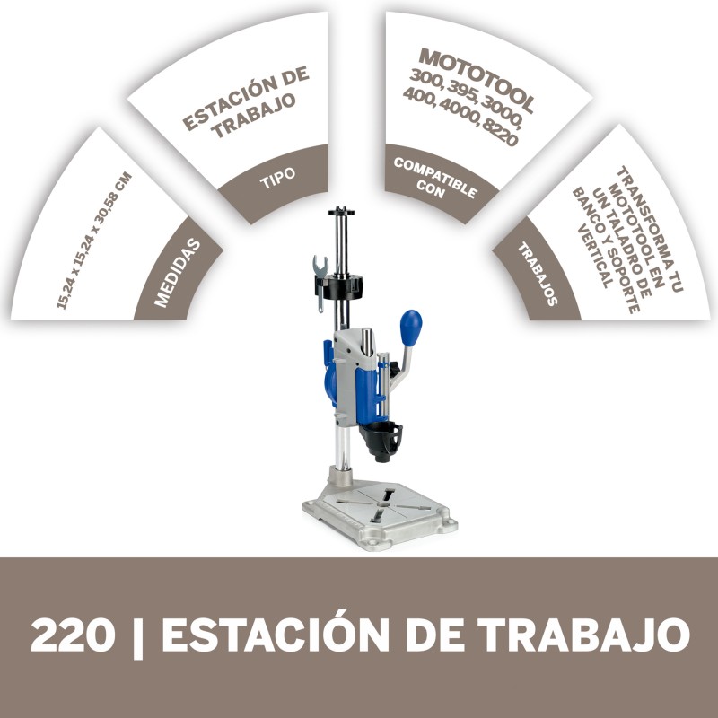 ESTACION DE TRABAJO WORKSTATION DREMEL 26150220AA