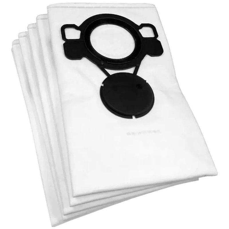 BOLSA FILTRO DE TELA  5 PZS PARA ASPIRADORAS MAKITA P-72899