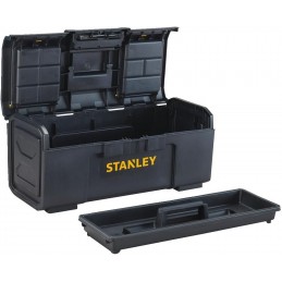CAJA PLASTICA PARA HERRAMIENTA CON BANDEJA STANLEY STST24410