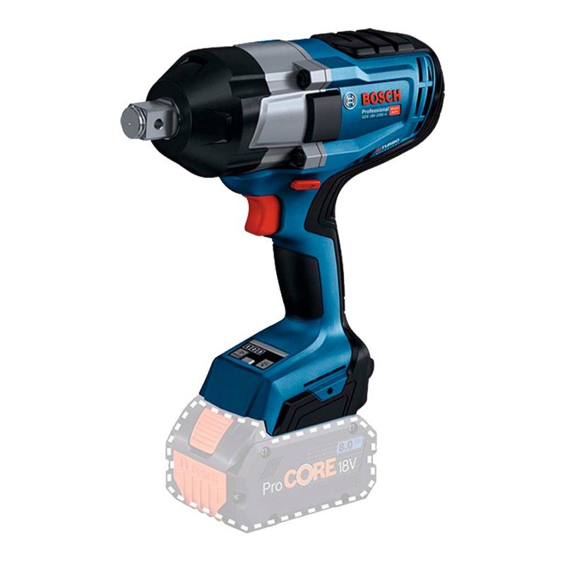 LLAVE DE IMPACTO INALAMBRICA SIN BATERIA BOSCH GDS 18V-1050H