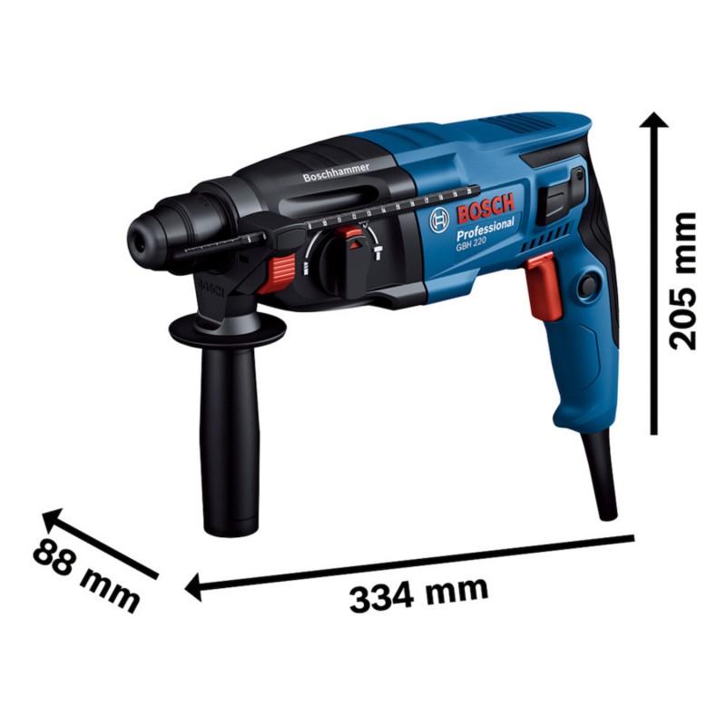 ROTOMARTILLO BOSCH PROFESSIONAL SDS PLUS 2J GBH 220
